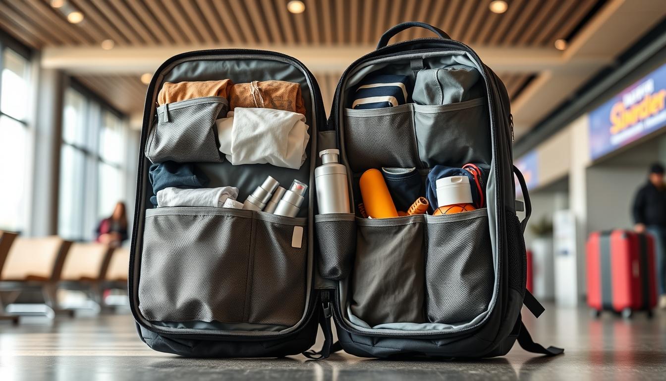 efficient packing backpack